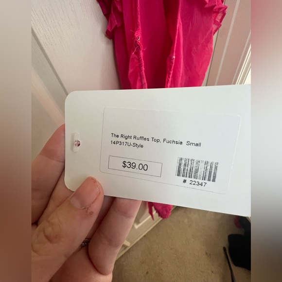 Pink Ruffle Halter - Picture 5 of 5